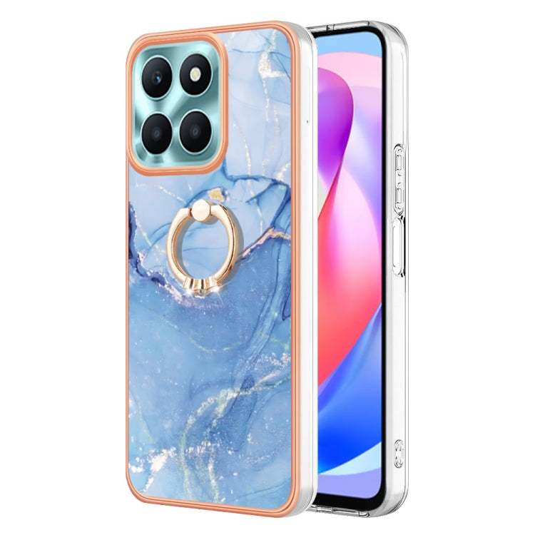 Electroplating Marble Dual-side IMD Phone Case with Ring, Series 2 My Store