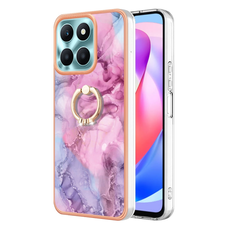 Electroplating Marble Dual-side IMD Phone Case with Ring, Series 2 My Store