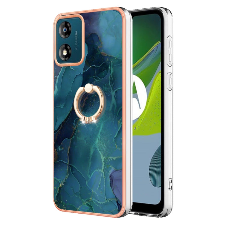 Electroplating Marble Dual-side IMD Phone Case with Ring, Series 2 My Store