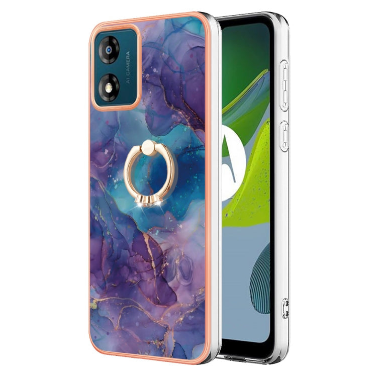 Electroplating Marble Dual-side IMD Phone Case with Ring, Series 2 My Store