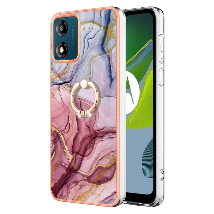 Electroplating Marble Dual-side IMD Phone Case with Ring, Series 2 My Store