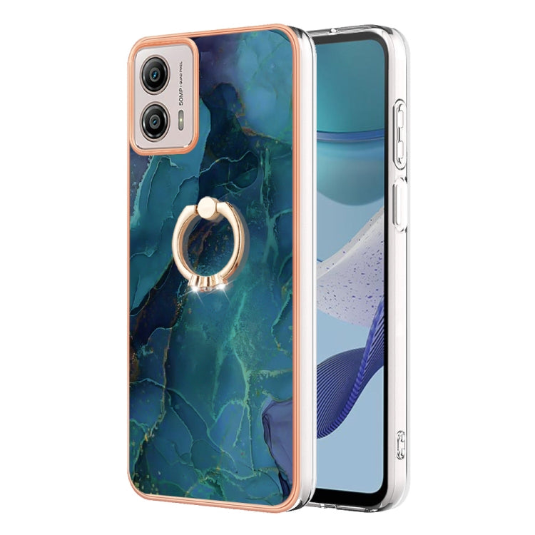 Electroplating Marble Dual-side IMD Phone Case with Ring, Series 1 My Store