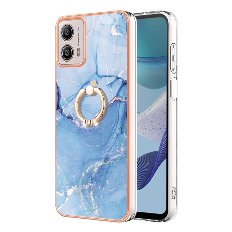 Electroplating Marble Dual-side IMD Phone Case with Ring, Series 1 My Store