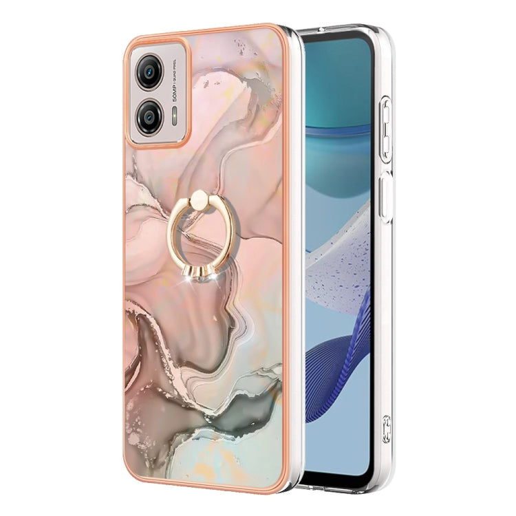 Electroplating Marble Dual-side IMD Phone Case with Ring, Series 1 My Store