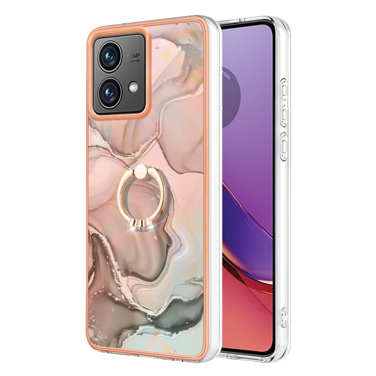 Electroplating Marble Dual-side IMD Phone Case with Ring, Series 1 My Store