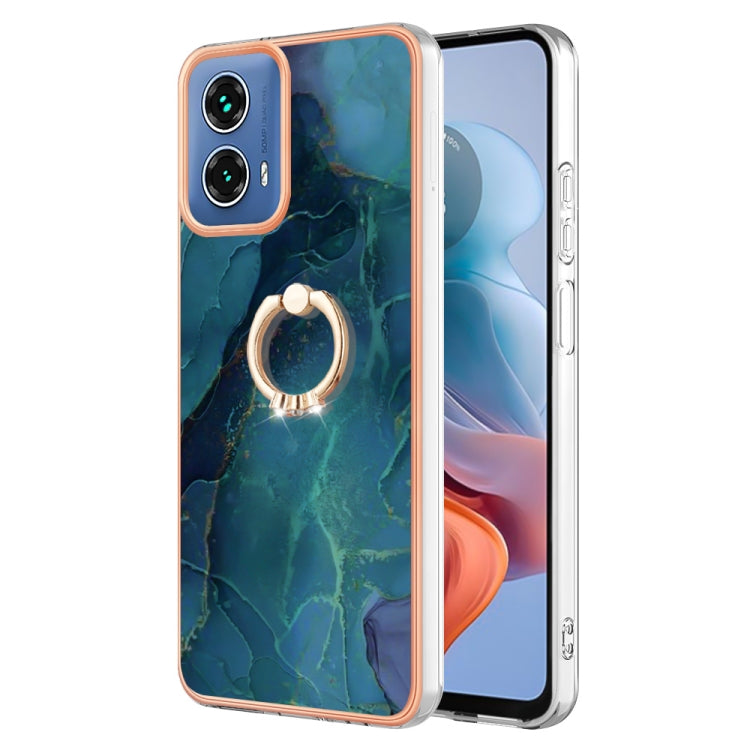 Electroplating Marble Dual-side IMD Phone Case with Ring, Series 2 My Store