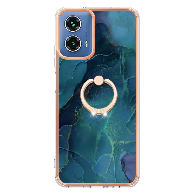 Electroplating Marble Dual-side IMD Phone Case with Ring, Series 2 My Store