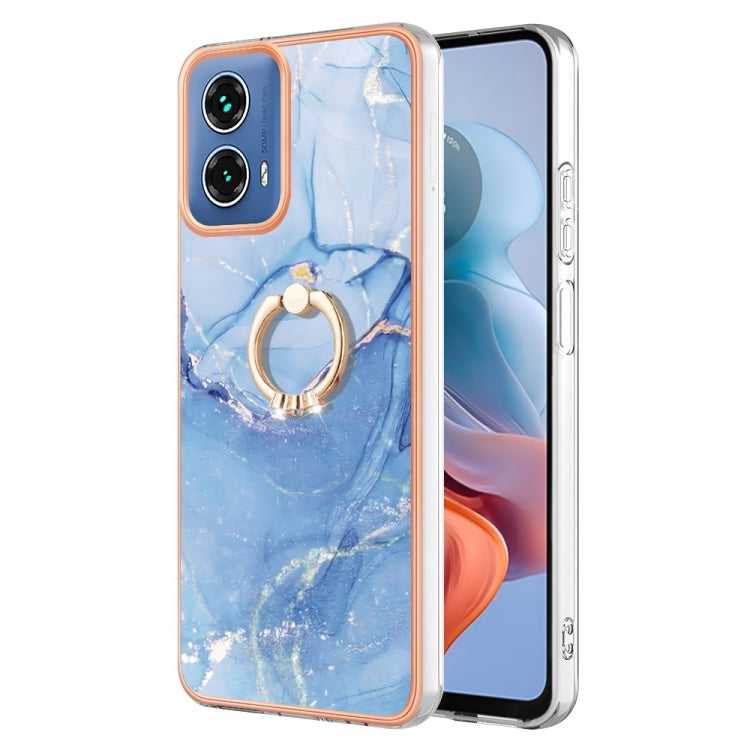 Electroplating Marble Dual-side IMD Phone Case with Ring, Series 2 My Store