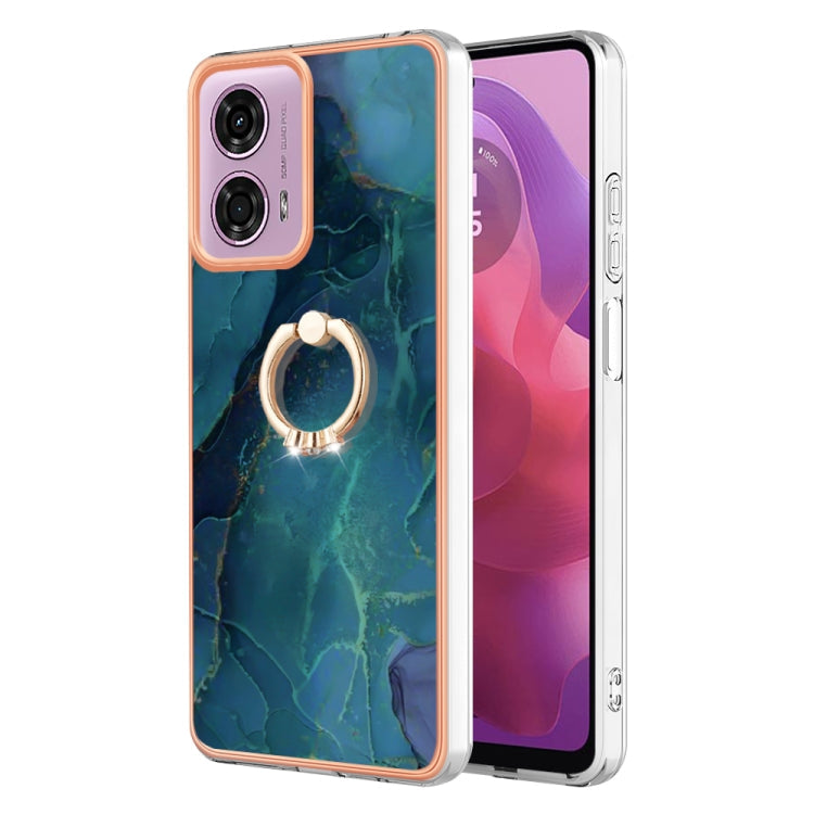 Electroplating Marble Dual-side IMD Phone Case with Ring, Series 1 My Store