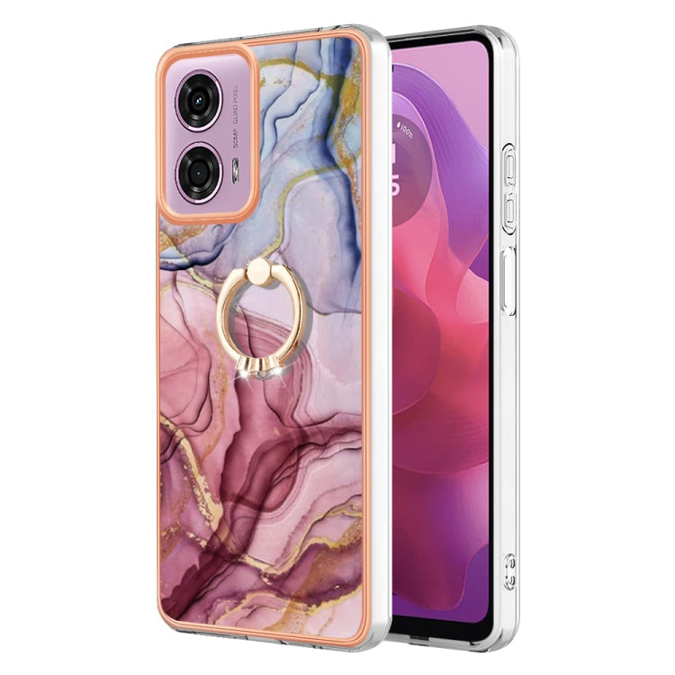 Electroplating Marble Dual-side IMD Phone Case with Ring, Series 1 My Store