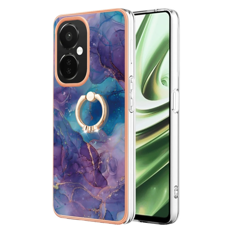 Electroplating Marble Dual-side IMD Phone Case with Ring My Store