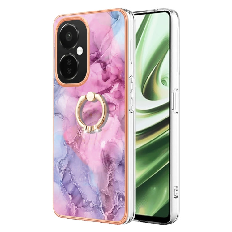 Electroplating Marble Dual-side IMD Phone Case with Ring My Store