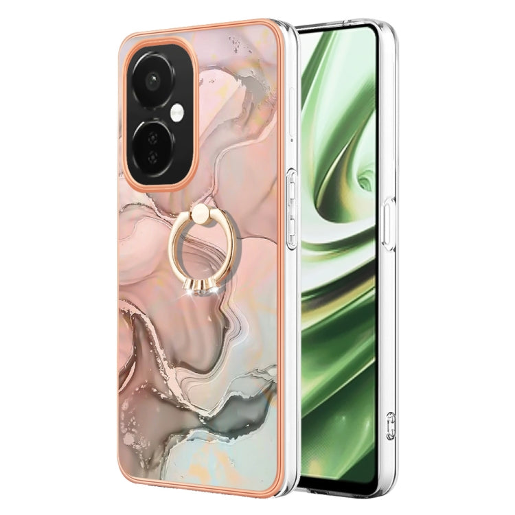 Electroplating Marble Dual-side IMD Phone Case with Ring My Store