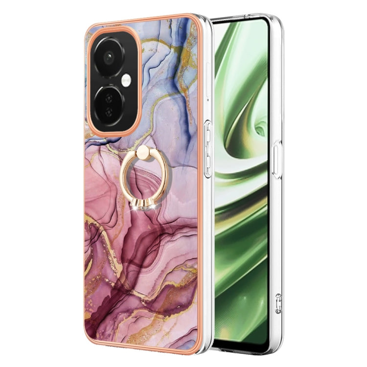 Electroplating Marble Dual-side IMD Phone Case with Ring My Store