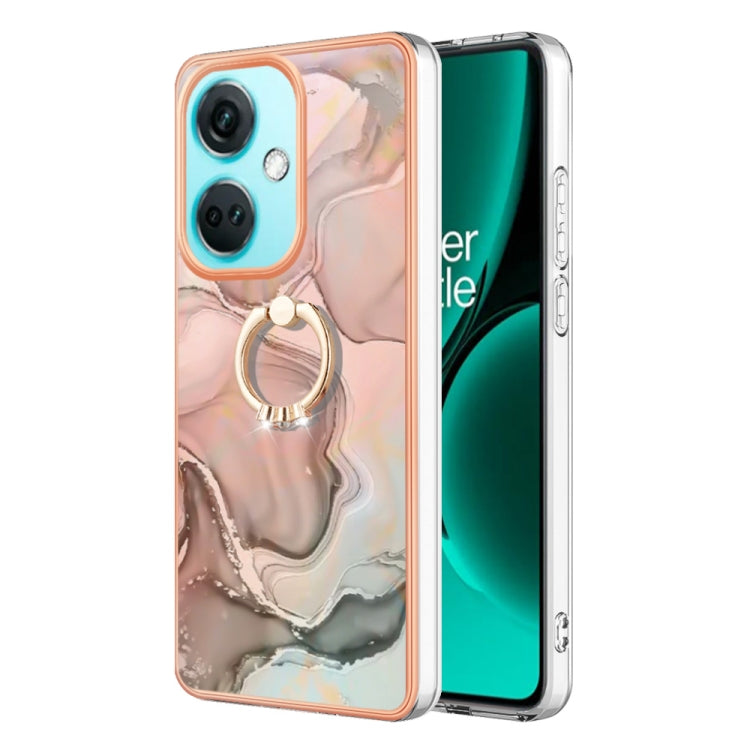 Electroplating Marble Dual-side IMD Phone Case with Ring My Store