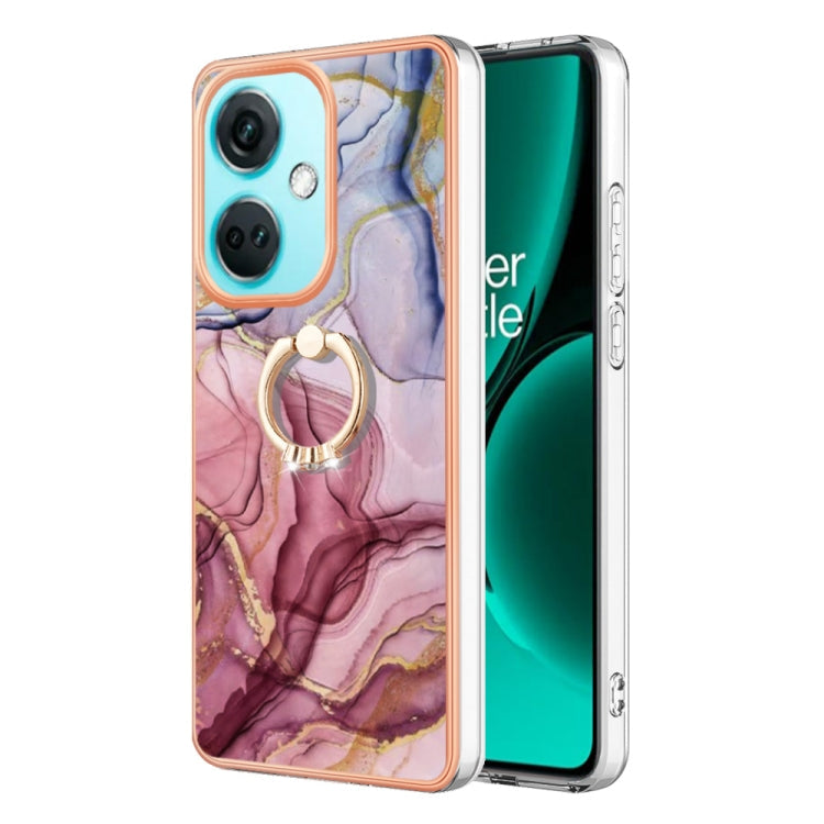 Electroplating Marble Dual-side IMD Phone Case with Ring My Store