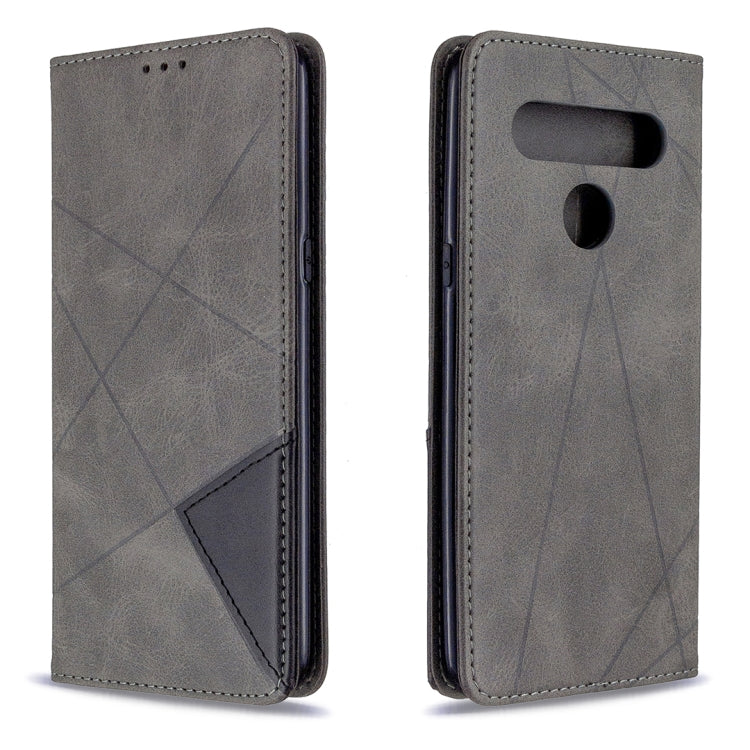 Rhombus Texture Horizontal Flip Magnetic Leather Case with Holder & Card Slots & Wallet My Store