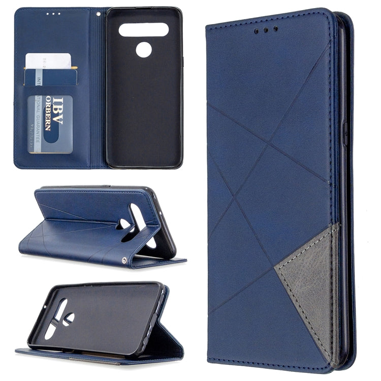 Rhombus Texture Horizontal Flip Magnetic Leather Case with Holder & Card Slots & Wallet My Store