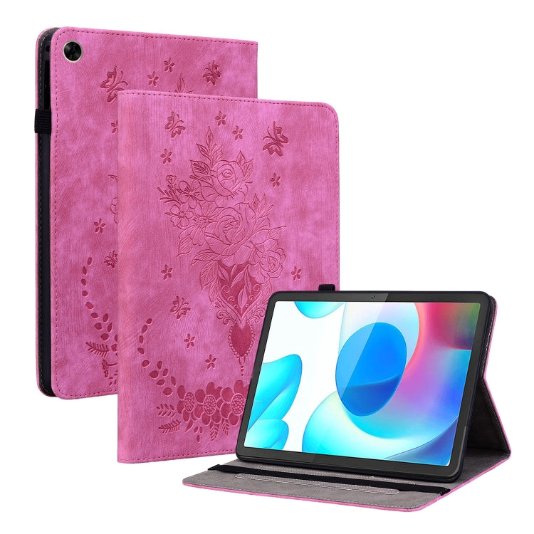 Butterfly Rose Embossed Leather Tablet Case My Store