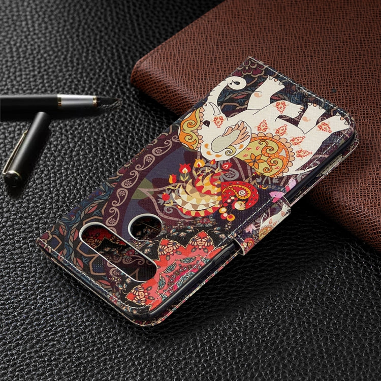 Colored Drawing Pattern Horizontal Flip Leather Case with Holder & Card Slots & Wallet My Store