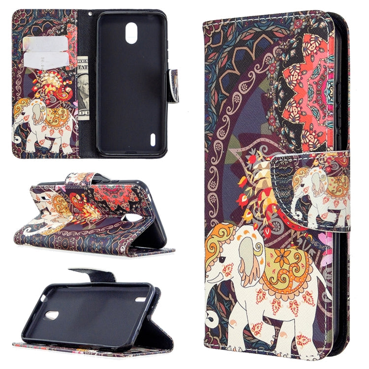 Colored Drawing Pattern Horizontal Flip Leather Case with Holder & Card Slots & Wallet My Store