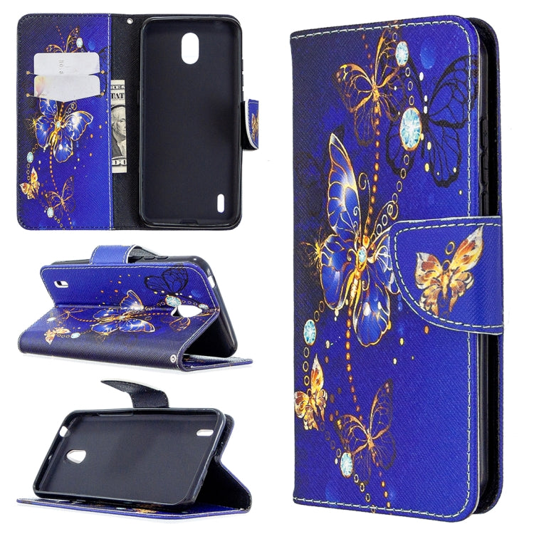 Colored Drawing Pattern Horizontal Flip Leather Case with Holder & Card Slots & Wallet My Store