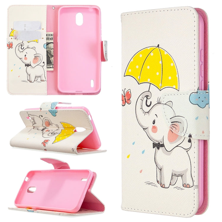 Colored Drawing Pattern Horizontal Flip Leather Case with Holder & Card Slots & Wallet My Store