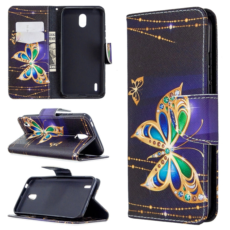 Colored Drawing Pattern Horizontal Flip Leather Case with Holder & Card Slots & Wallet My Store