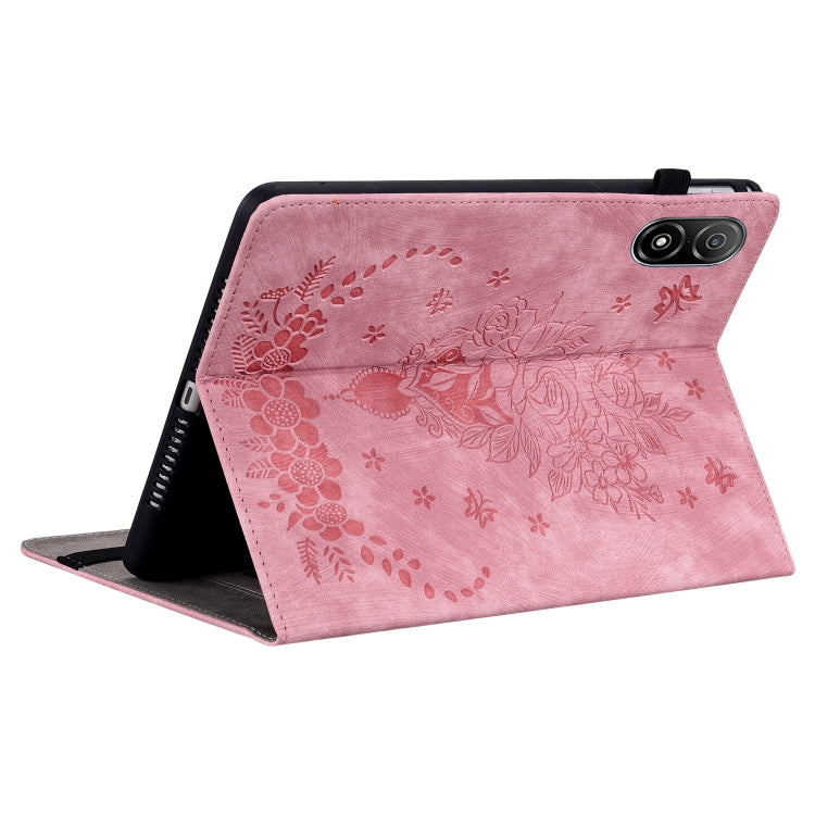 Butterfly Rose Embossed Leather Tablet Case My Store