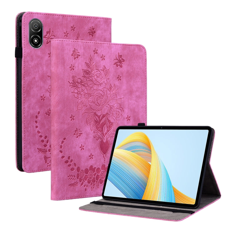 Butterfly Rose Embossed Leather Tablet Case My Store