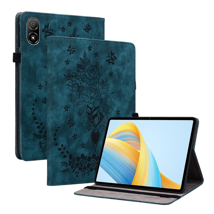 Butterfly Rose Embossed Leather Tablet Case My Store