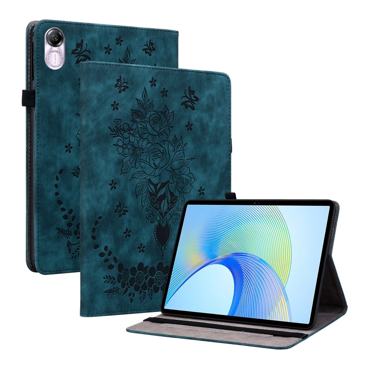 Butterfly Rose Embossed Leather Tablet Case My Store