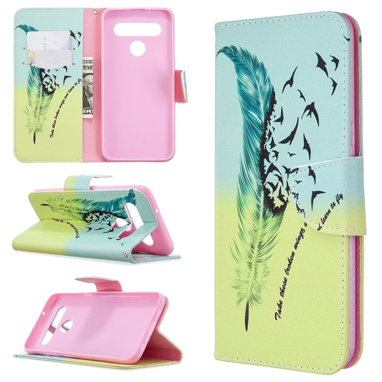 Colored Drawing Pattern Horizontal Flip Leather Case with Holder & Card Slots & Wallet My Store