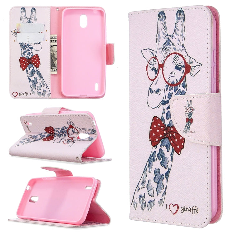 Colored Drawing Pattern Horizontal Flip Leather Case with Holder & Card Slots & Wallet My Store