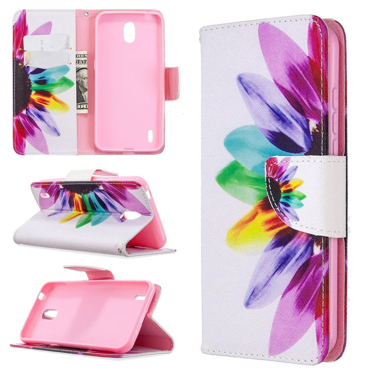 Colored Drawing Pattern Horizontal Flip Leather Case with Holder & Card Slots & Wallet My Store