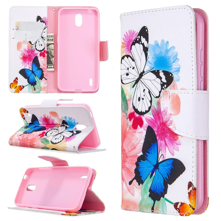 Colored Drawing Pattern Horizontal Flip Leather Case with Holder & Card Slots & Wallet My Store