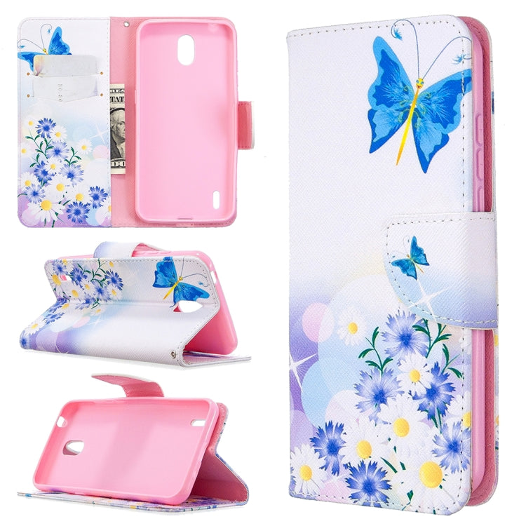 Colored Drawing Pattern Horizontal Flip Leather Case with Holder & Card Slots & Wallet My Store