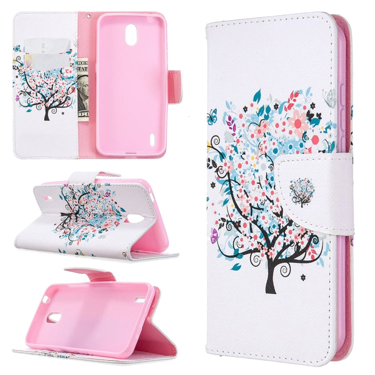 Colored Drawing Pattern Horizontal Flip Leather Case with Holder & Card Slots & Wallet My Store