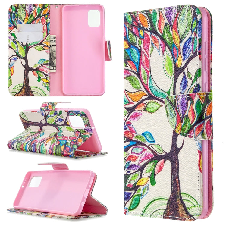 Colored Drawing Pattern Horizontal Flip Leather Case with Holder & Card Slots & Wallet My Store