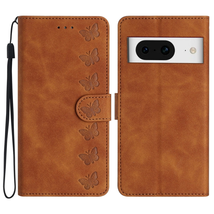 Seven Butterflies Embossed Leather Phone Case, Series 2 My Store