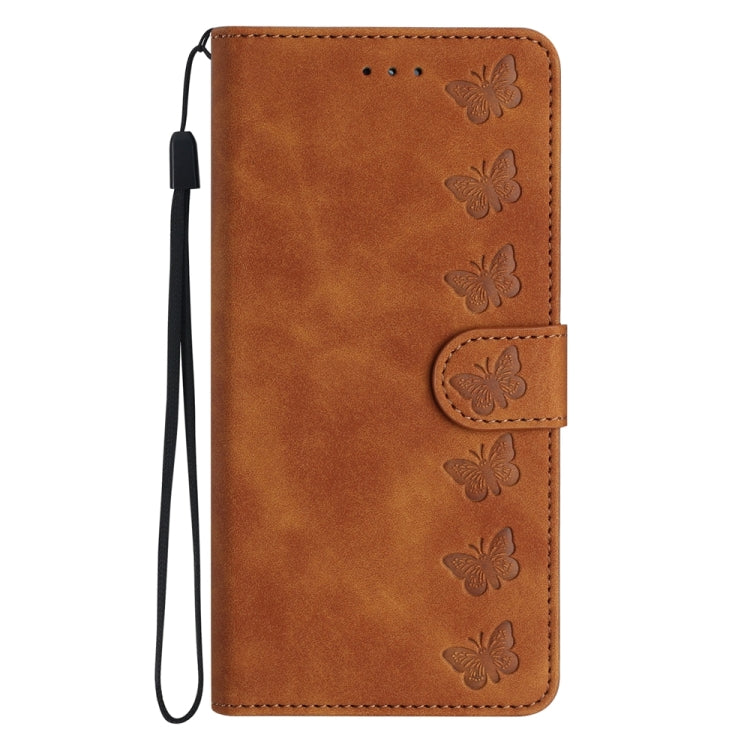 Seven Butterflies Embossed Leather Phone Case, Series 2 My Store