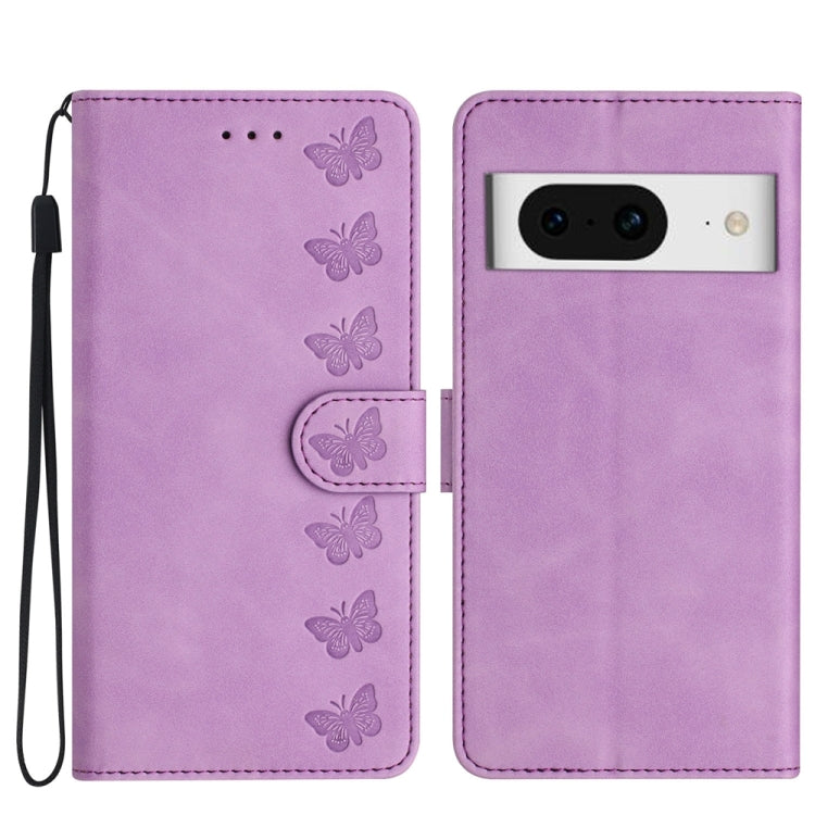 Seven Butterflies Embossed Leather Phone Case, Series 2 My Store