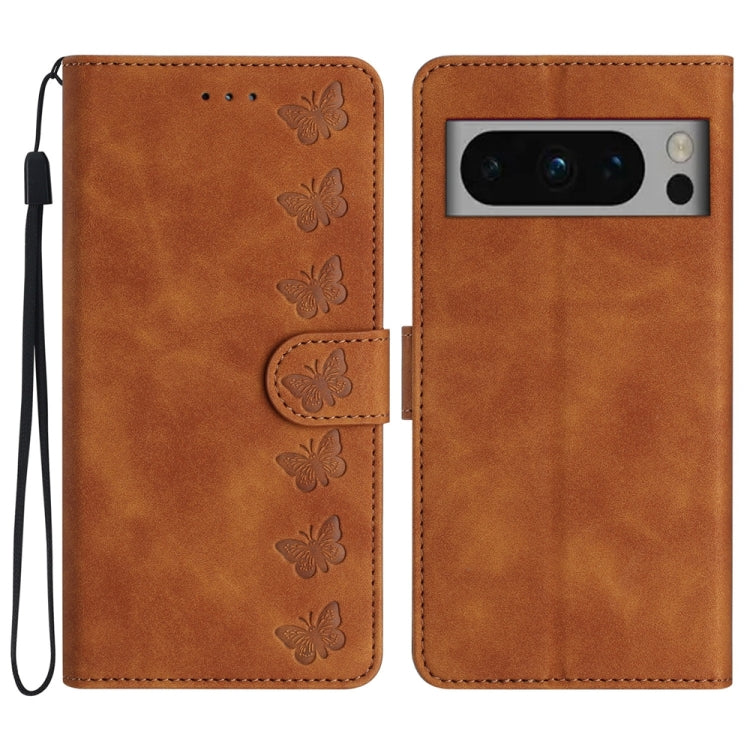 Seven Butterflies Embossed Leather Phone Case, Series 1 My Store