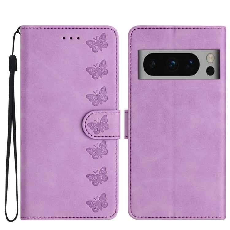 Seven Butterflies Embossed Leather Phone Case, Series 1 My Store