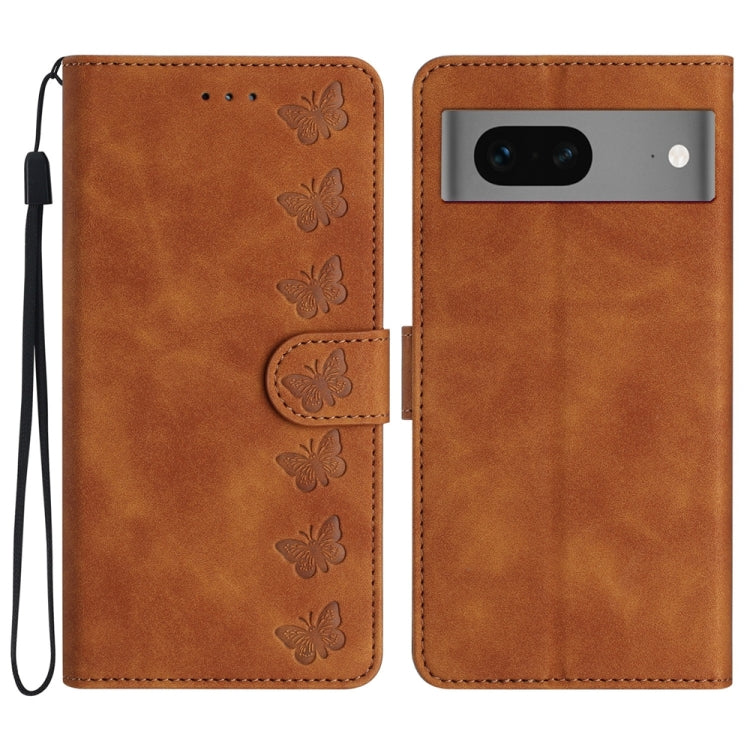 Seven Butterflies Embossed Leather Phone Case, Series 1 My Store