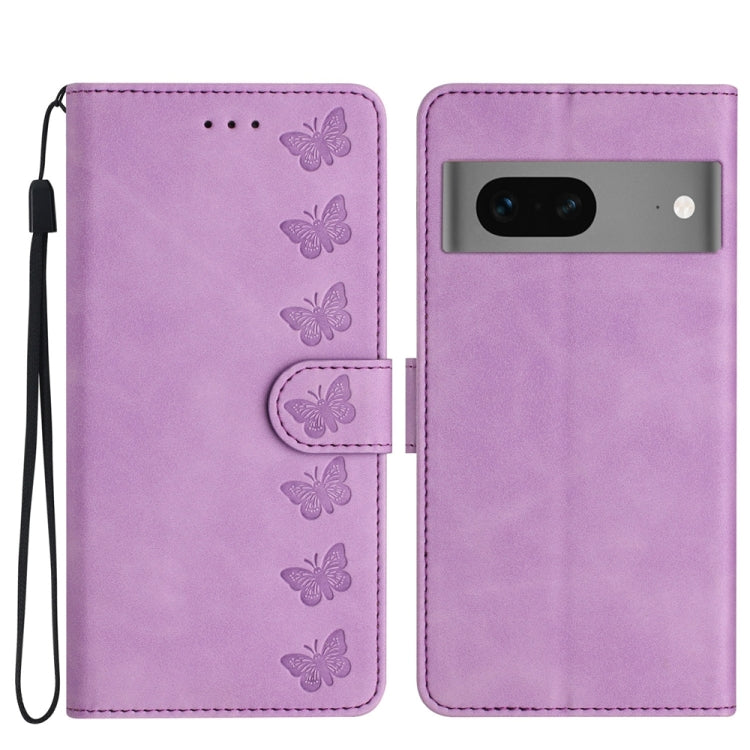 Seven Butterflies Embossed Leather Phone Case, Series 1 My Store