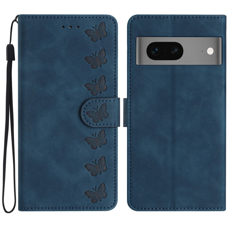 Seven Butterflies Embossed Leather Phone Case, Series 1 My Store