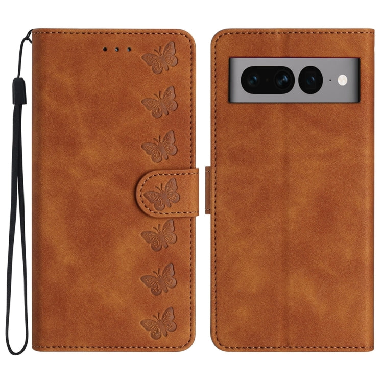 Seven Butterflies Embossed Leather Phone Case, Series 1 My Store