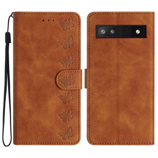 Seven Butterflies Embossed Leather Phone Case, Series 1 My Store