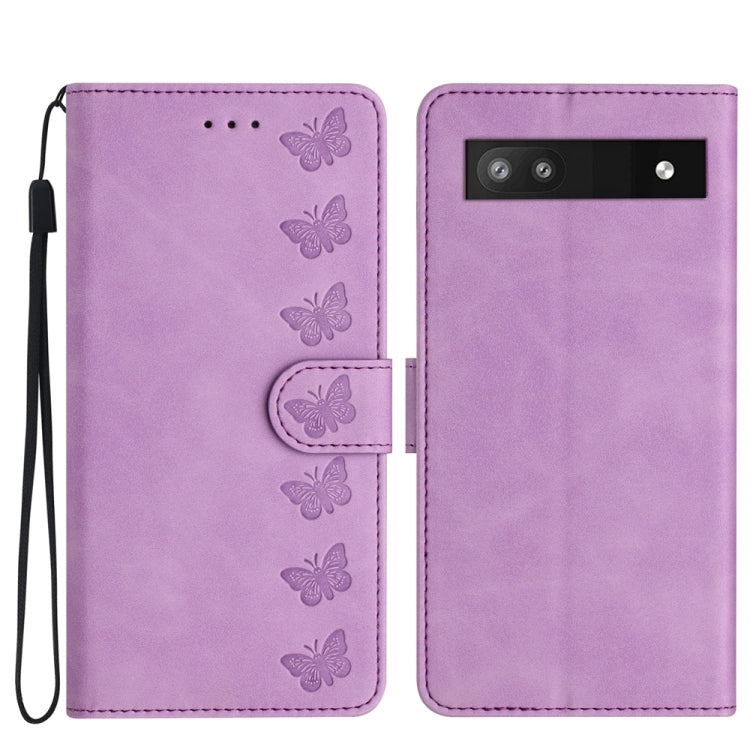 Seven Butterflies Embossed Leather Phone Case, Series 1 My Store